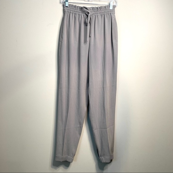 Babaton Pants - aritzia babaton pant jogger trouser small Taupe Gray